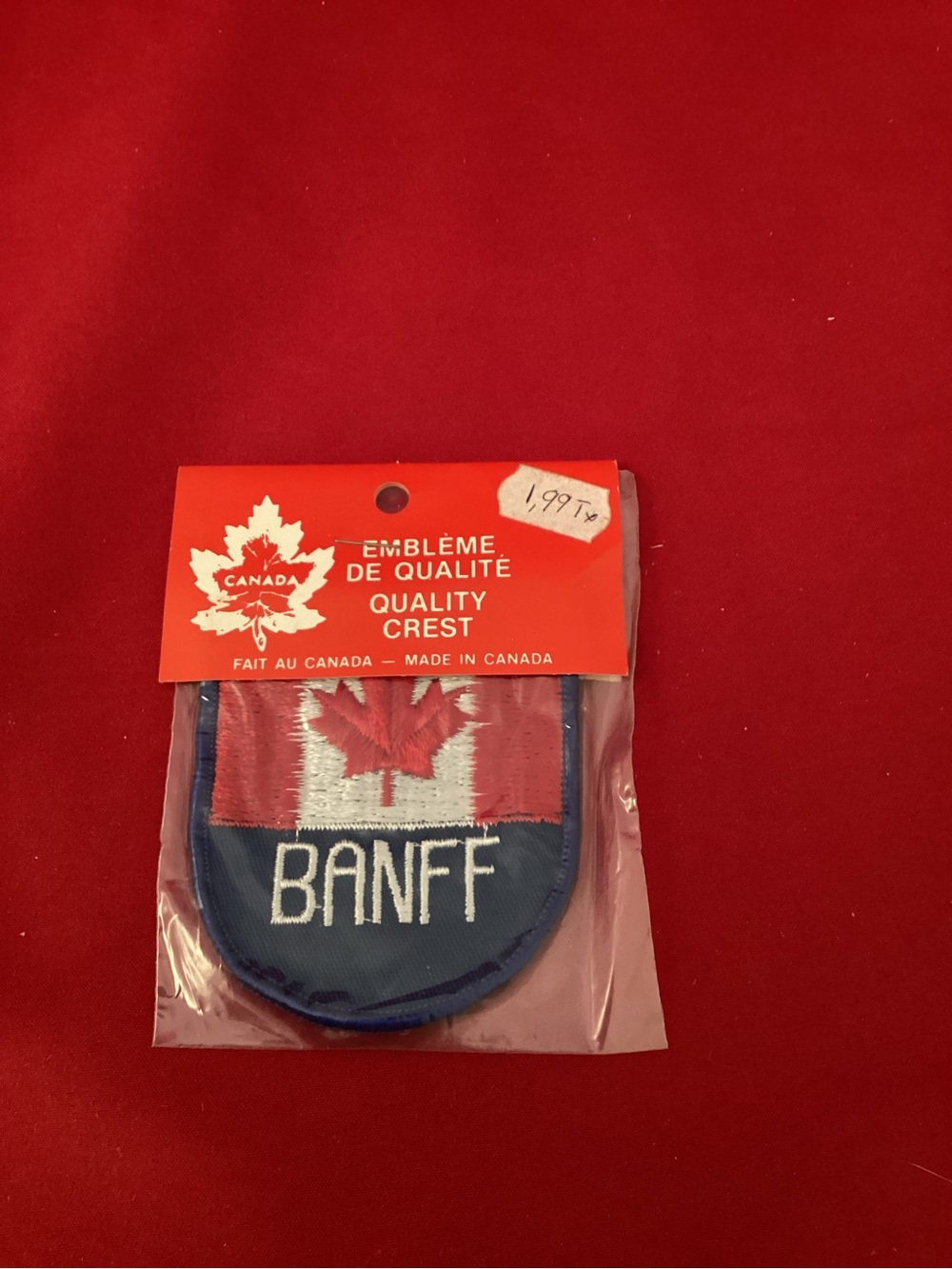 Banff Embroidered Crest Patch